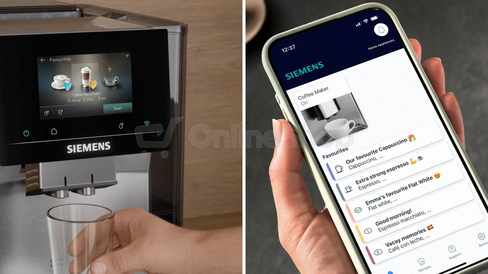 Kávovar Siemens TQ727E03 Espresso