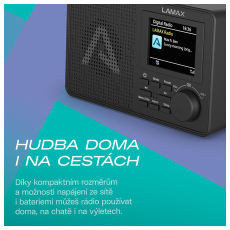 LAMAX RadioVox1 DAB (foto 5)