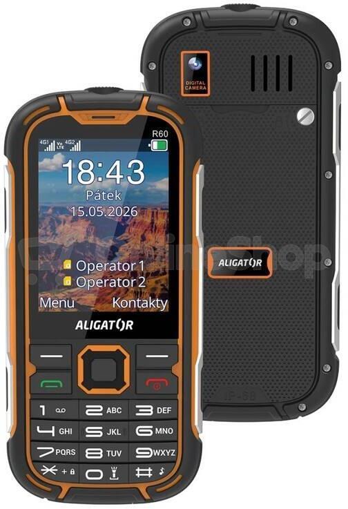 ALIGATOR R60 4G eXtremo černo-oranžový