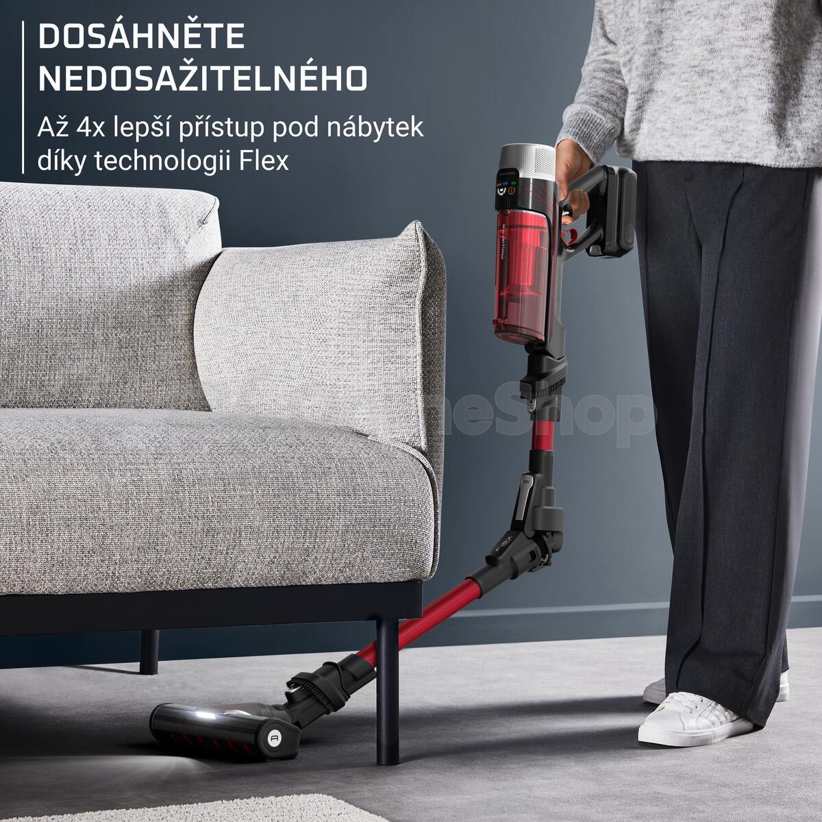 Tyčový vysavač Rowenta RH2099WO X-Force Flex 9.60 Auto Complete 100 AW