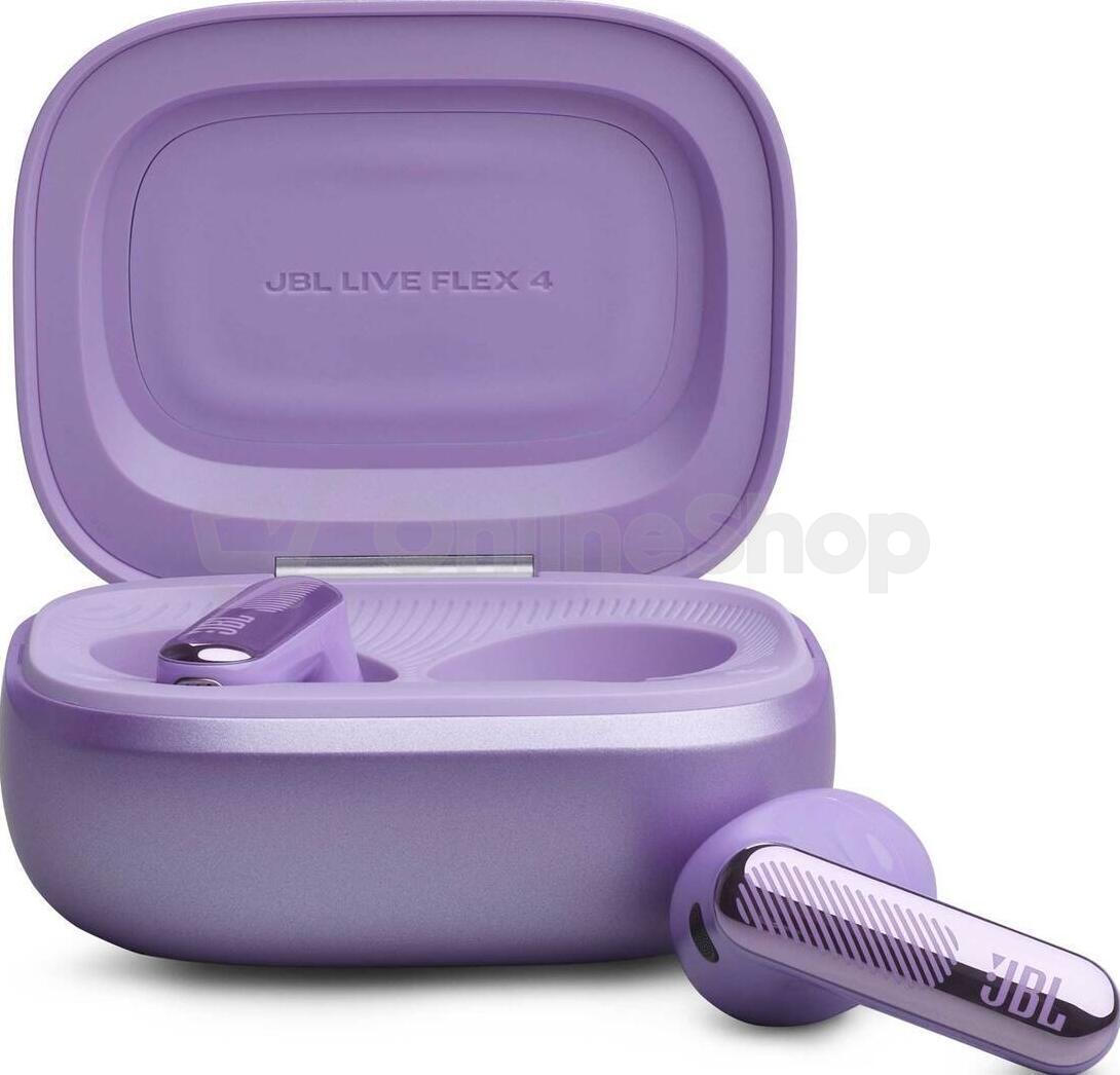 Bezdrátová sluchátka JBL Live Flex4 Purple