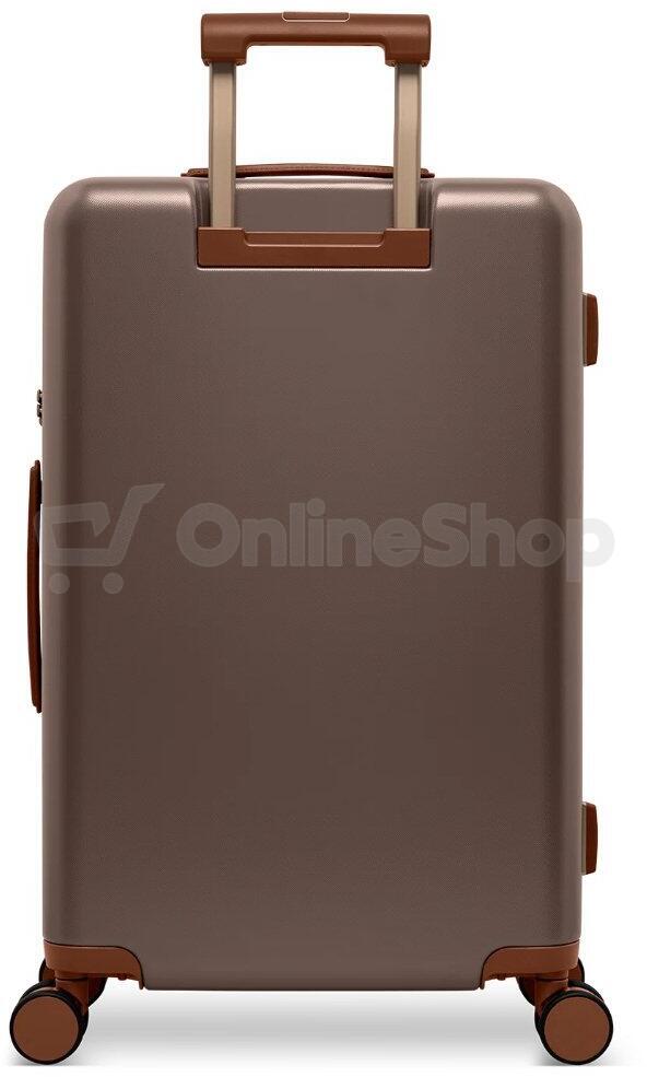 Plastový kufr SUITSUIT® Serenity Chocolate Brown M - hnědá