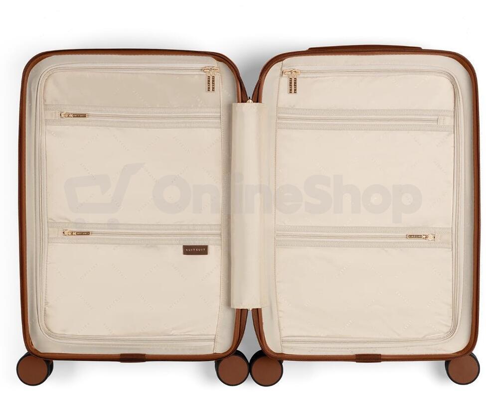 Sada cestovních kufrů SUITSUIT® Serenity Whisper White 2 ks - bílá