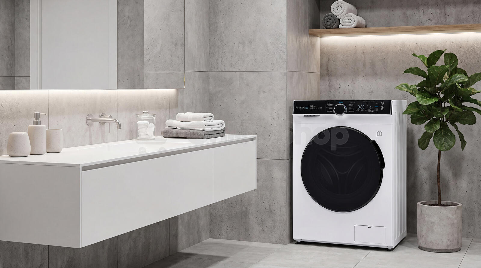 Pračka se sušičkou Philco PLWD 107 BD KING 3