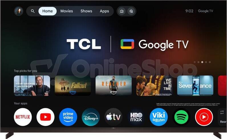 QLED televize TCL 98X11L