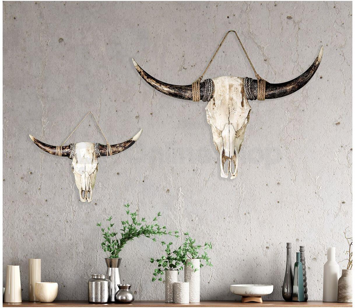 Gilde nástěnná dekorace Buffalo, 38 x 24 cm