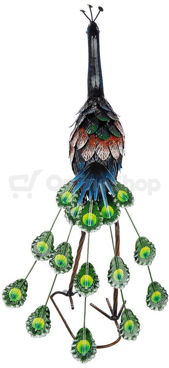 Gilde zahradní dekorace Páv, 57 cm