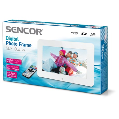 Digitální fotorámeček Sencor SDF 1060 W - Sencor SDF 1060 W (foto 1)