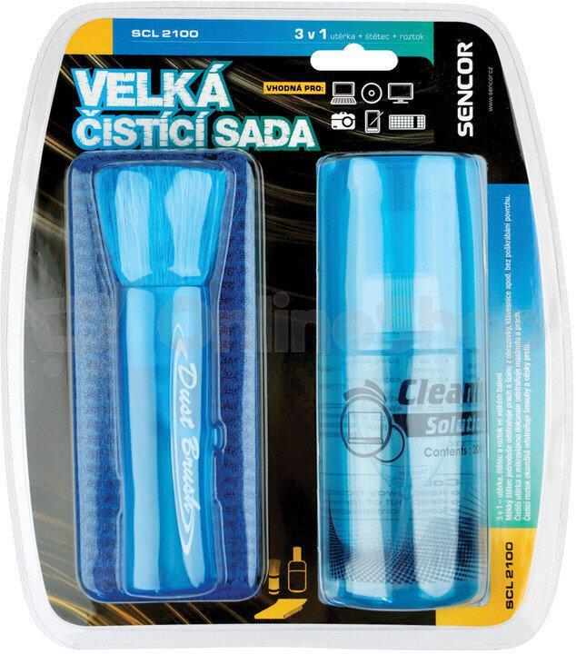 Čistící sada Sencor SCL 2100 3 v 1