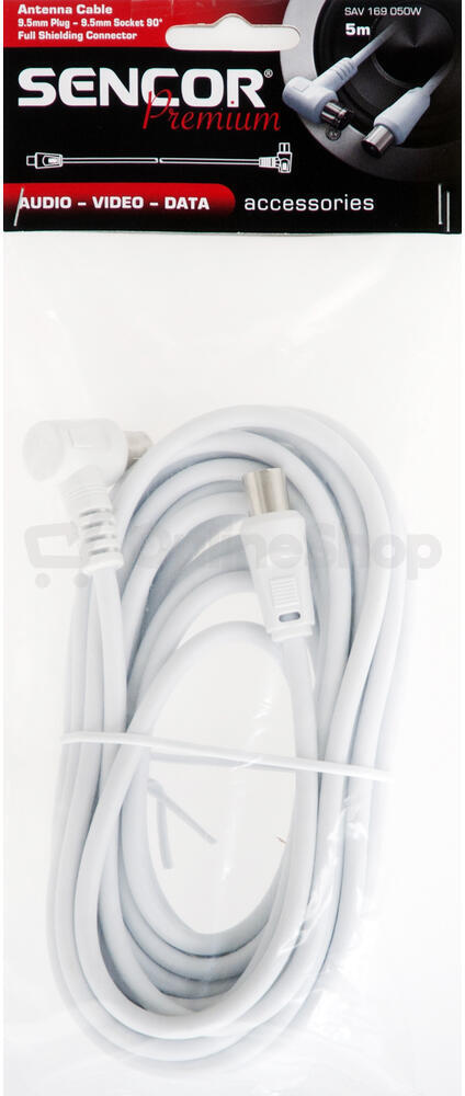 Anténní kabel Sencor SAV 169-050W, 5 m