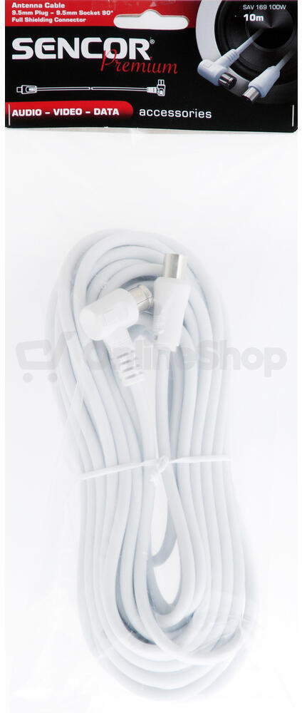 Anténní kabel Sencor SAV 169-100W, 10 m