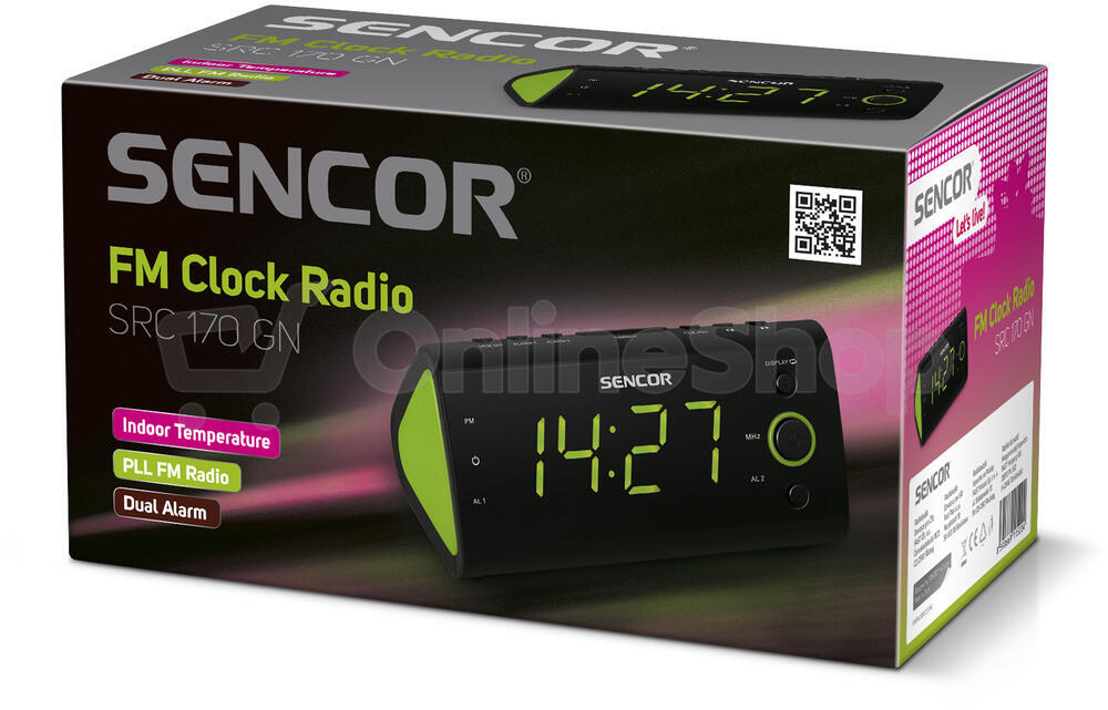 Radiobudík Sencor SRC 170 GN