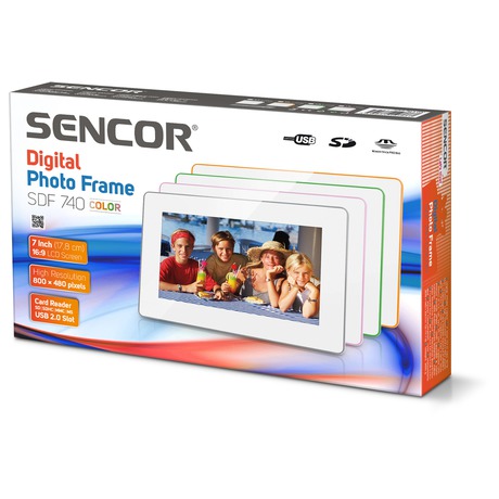 Digitální fotorámeček Sencor SDF 740PK - Sencor SDF 740PK (foto 1)