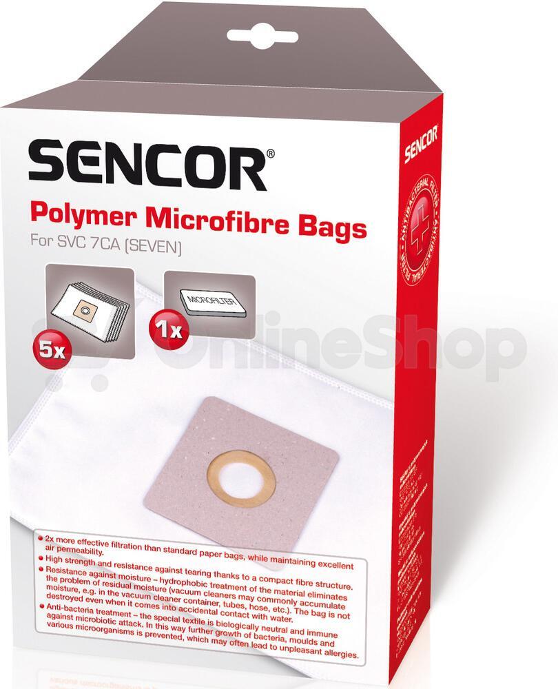 Sáčky do vysavače Sencor SVC 7CA 5ks
