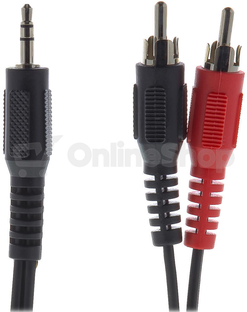 Kabel Sencor SAV 104-020 3,5jack - 2xRCA M P