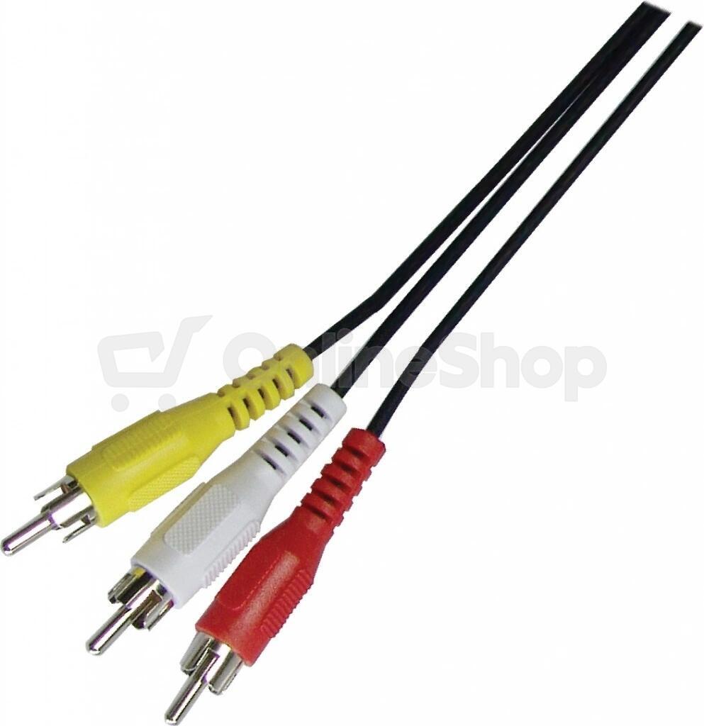 Kabel Sencor SAV 107-015 3xRCA M - 3xRCA M P
