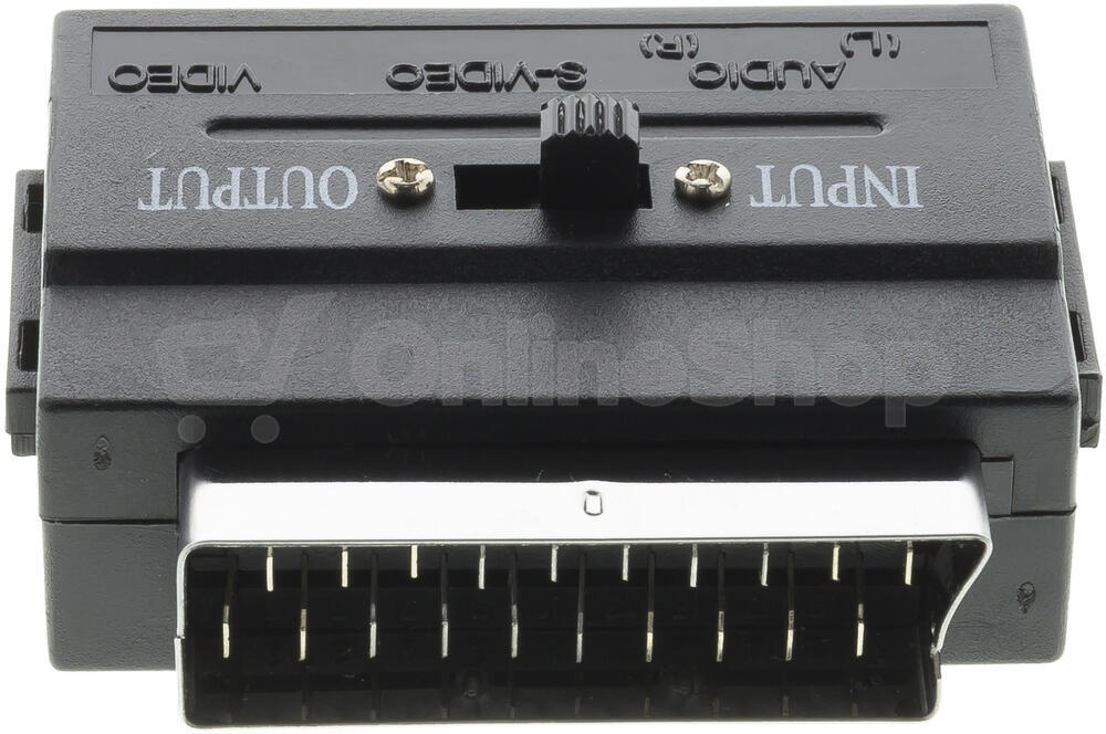 Konektor SENCOR SAV 151-000 SCART-3RCA+SVID INOUT