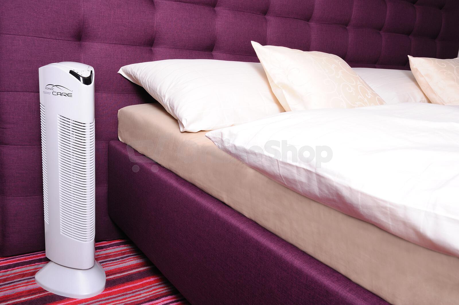 SET Čistička vzduchu Ionic Care Triton X6 s ionizátorem černá + perleťově bílá