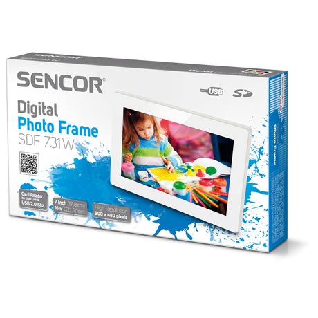 Digitální fotorámeček Sencor SDF 731 W - Sencor SDF 731 W (foto 1)