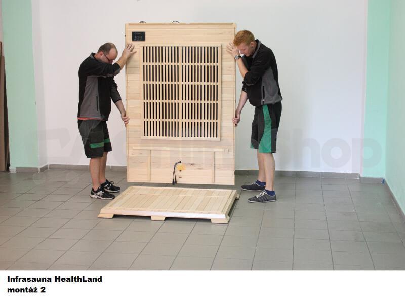 Infrasauna HealthLand DeLuxe 2002 Carbon