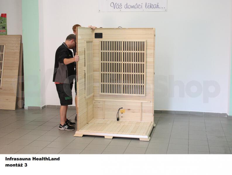 Infrasauna HealthLand DeLuxe 2002 Carbon