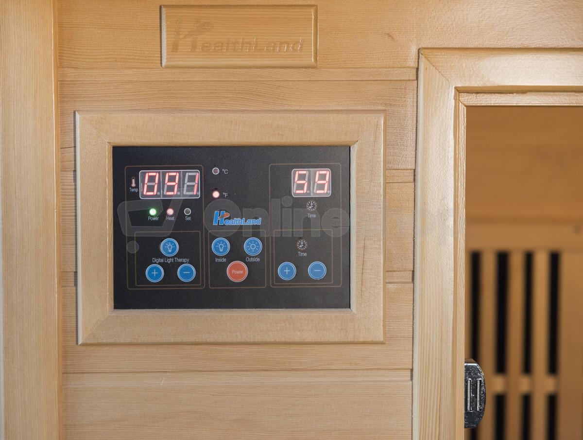 Infrasauna HealthLand DeLuxe 3003 Carbon