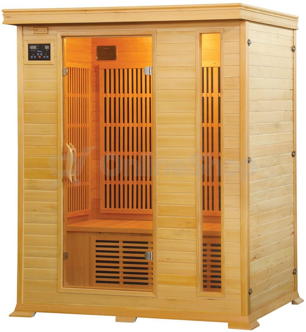 Infrasauna HealthLand DeLuxe 3003 Carbon