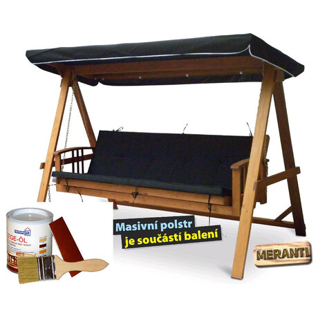 Zahradn houpaka Vega VeGAS LUX BLACK