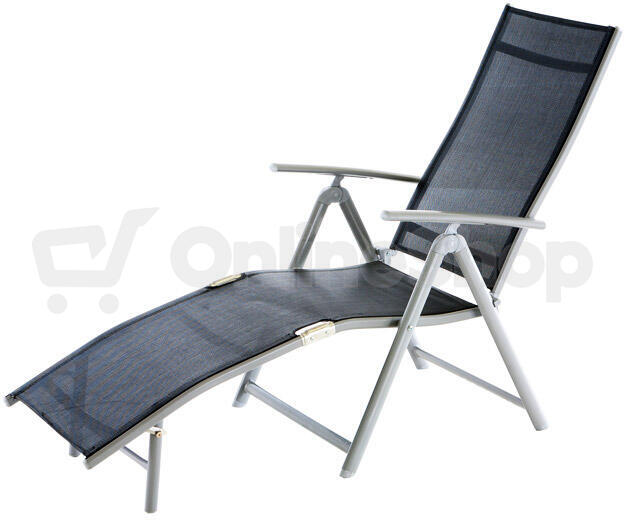 Zahradní lehátko VeGa VeGAS BLACK-AL