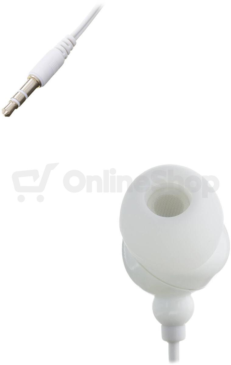 Sluchátka MAXELL 303438 Plugz bílé