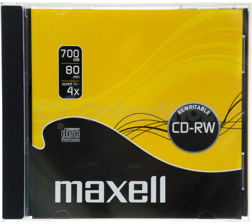 Disk Maxell CD-RW 700MB 4x 1PK JC 624860