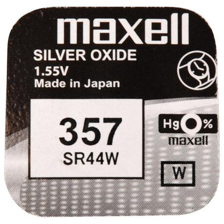 Maxell 357/SR44W/V357 1BP Ag (foto 2)