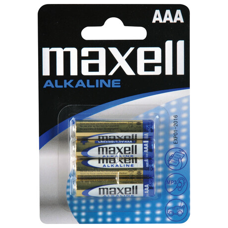 Maxell LR03 4BP AAA (foto 1)