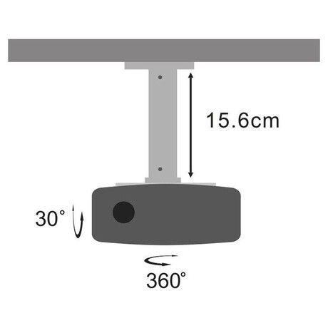 Stropn drk projektoru Stell SHO 1029