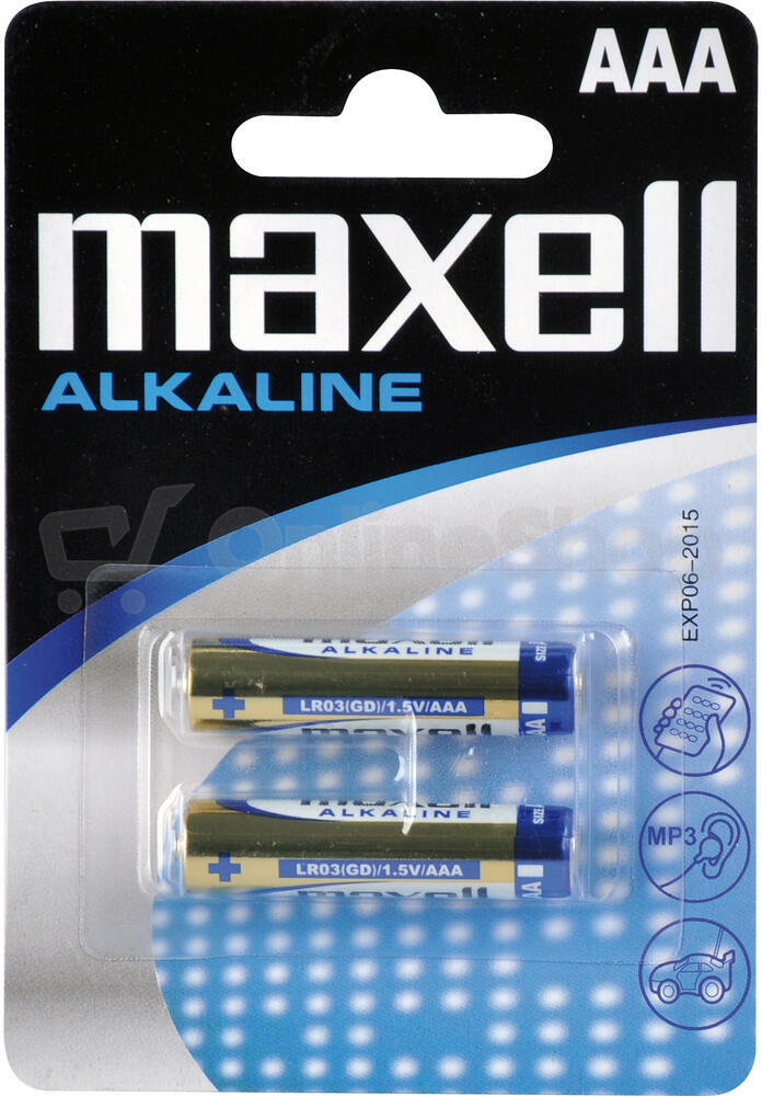 Baterie MAXELL LR03 2BP AAA