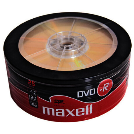 DVD-R disk 25ks Maxell DVD-R 4,7GB 16x 25SH 275731