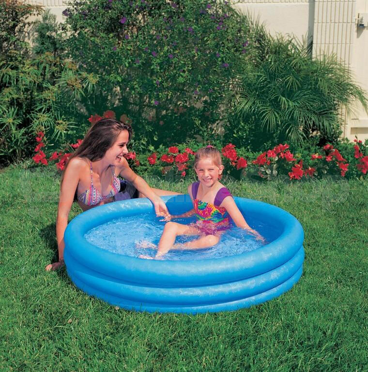 Bazén Intex 3-Ring Crystal Blue, 1,14 x 0,25 m