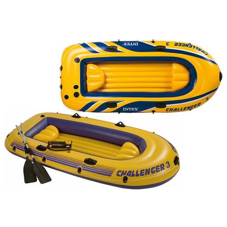 Člun nafukovací Intex "Challenger 3" set - Intex "Challenger 3"&nbsp;set (foto 2)