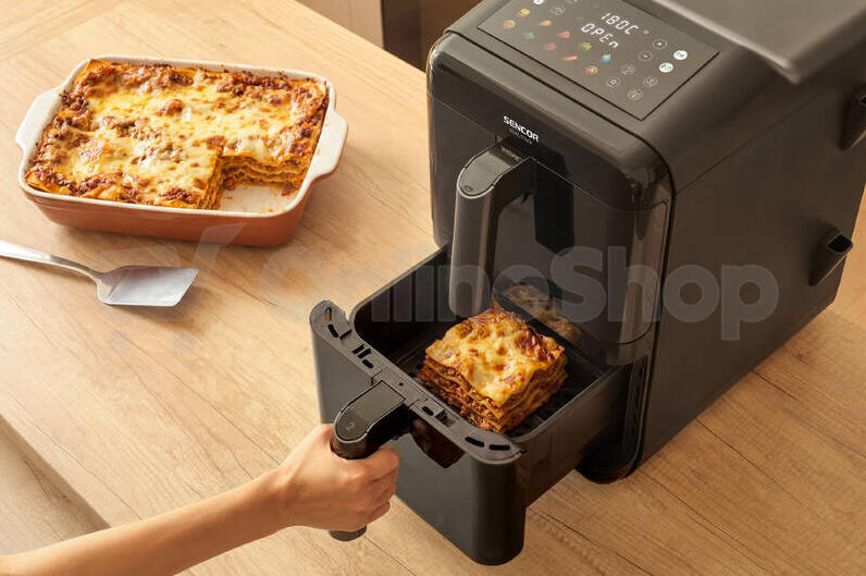 Horkovzdušná fritéza Sencor SFR 1260BK DUAL STACK