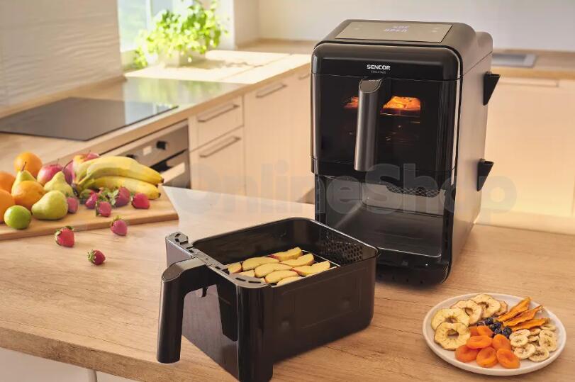Horkovzdušná fritéza Sencor SFR 1260BK DUAL STACK