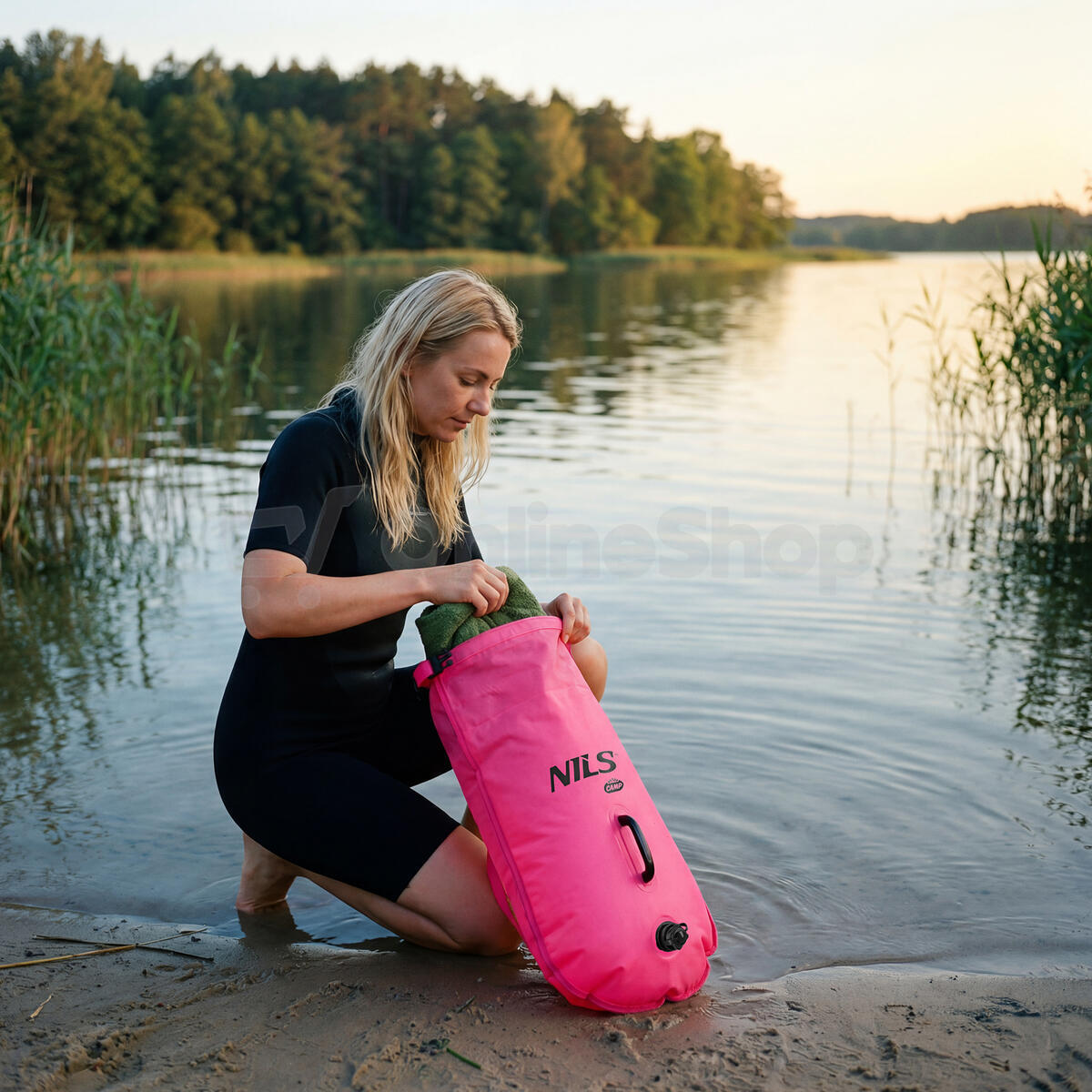 Plavecká bójka NILS CAMP NC1772 3v1 růžová