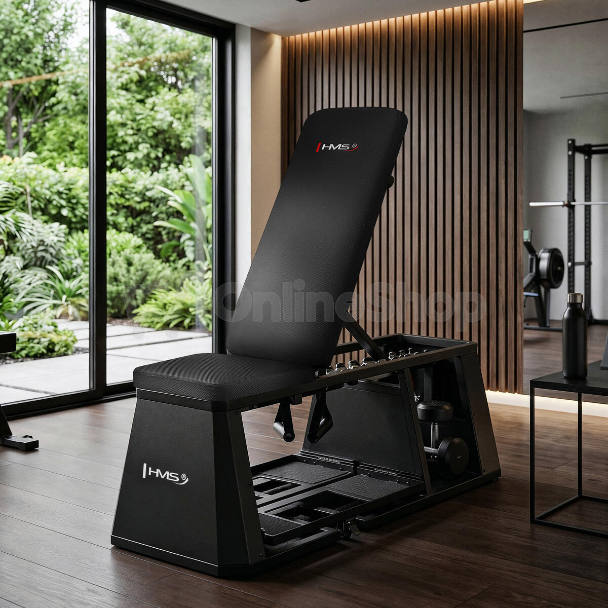 Multifunkční posilovací lavice HMS LM4012 4v1