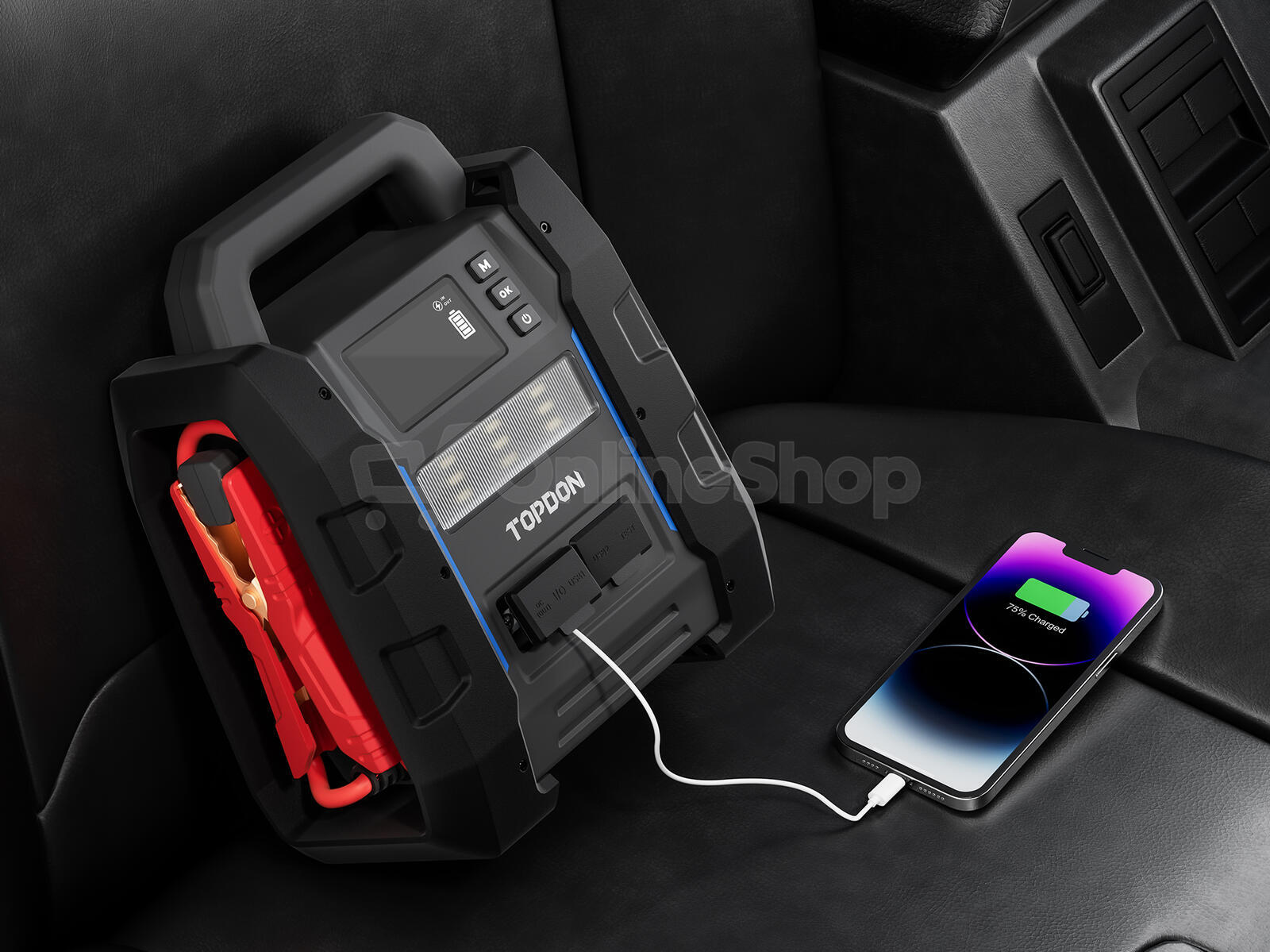 TOPDON startér a tester autobaterie V4500Plus (TOPV4500P)