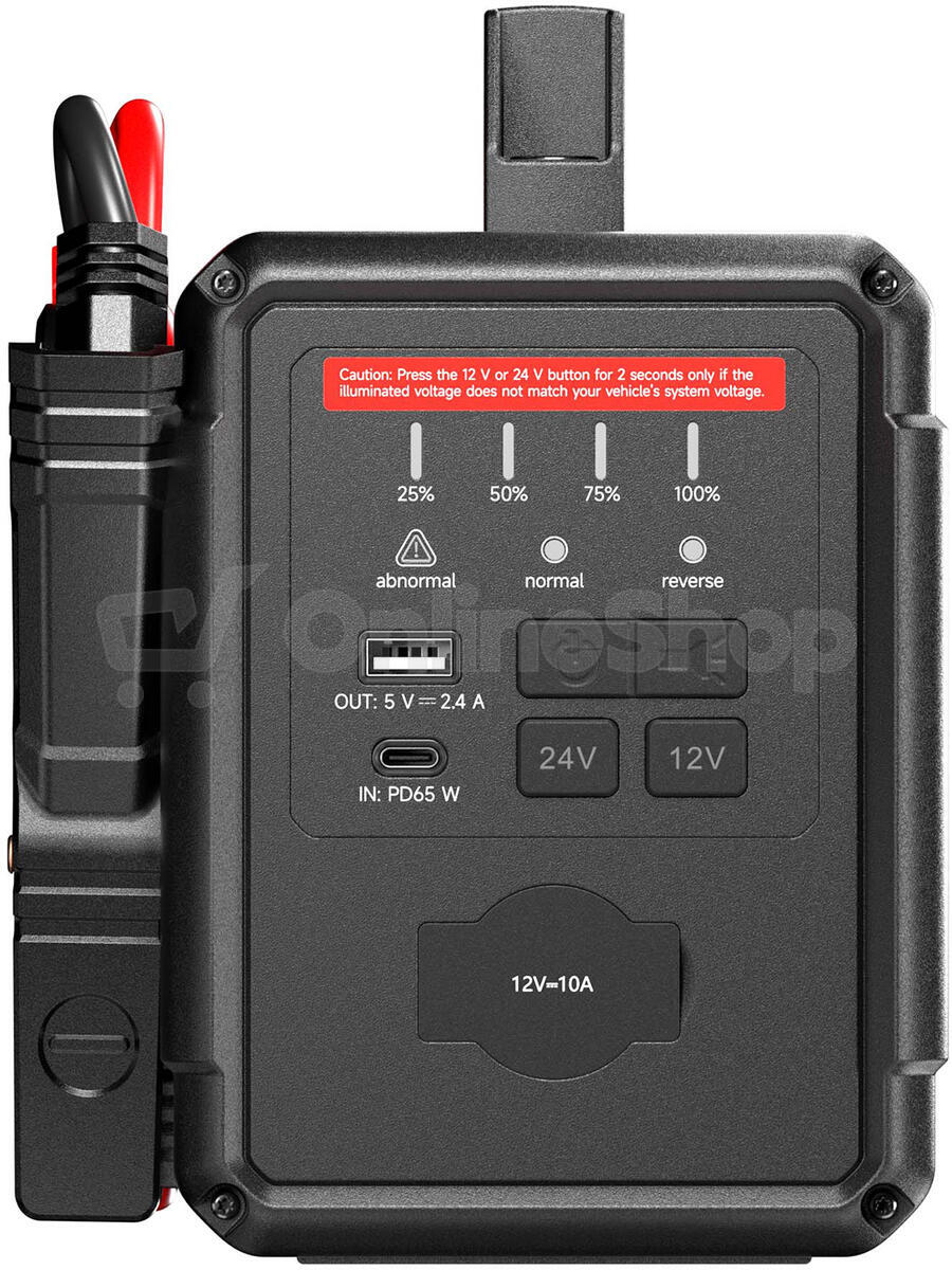 TOPDON Car Jump Starter V4000 HD (TOPJSV40HD)