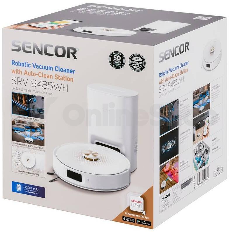 SRV 9485WH Robotický vysavač Sencor