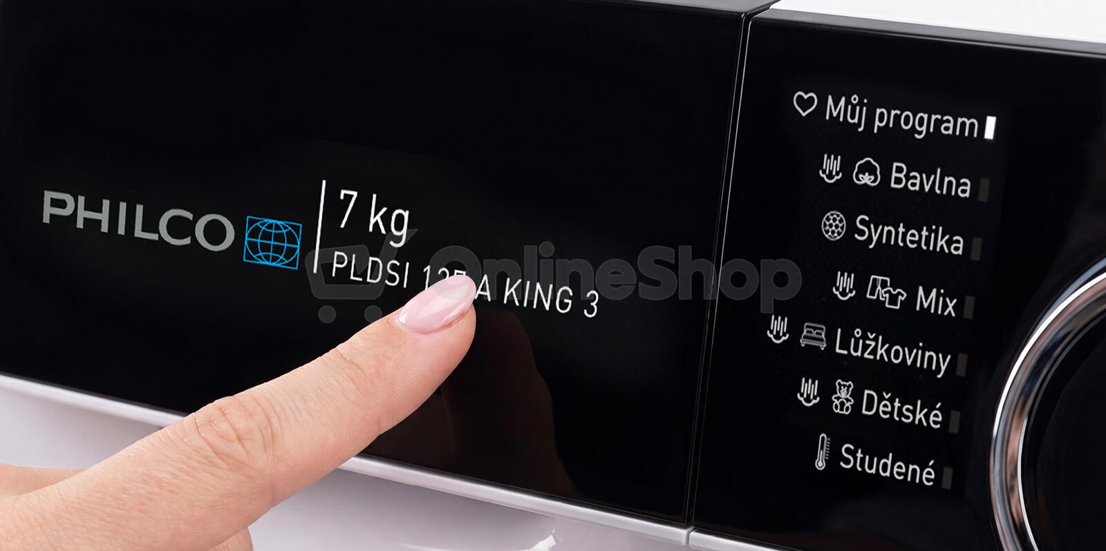 Pračka Philco PLDSI 127 A King 3
