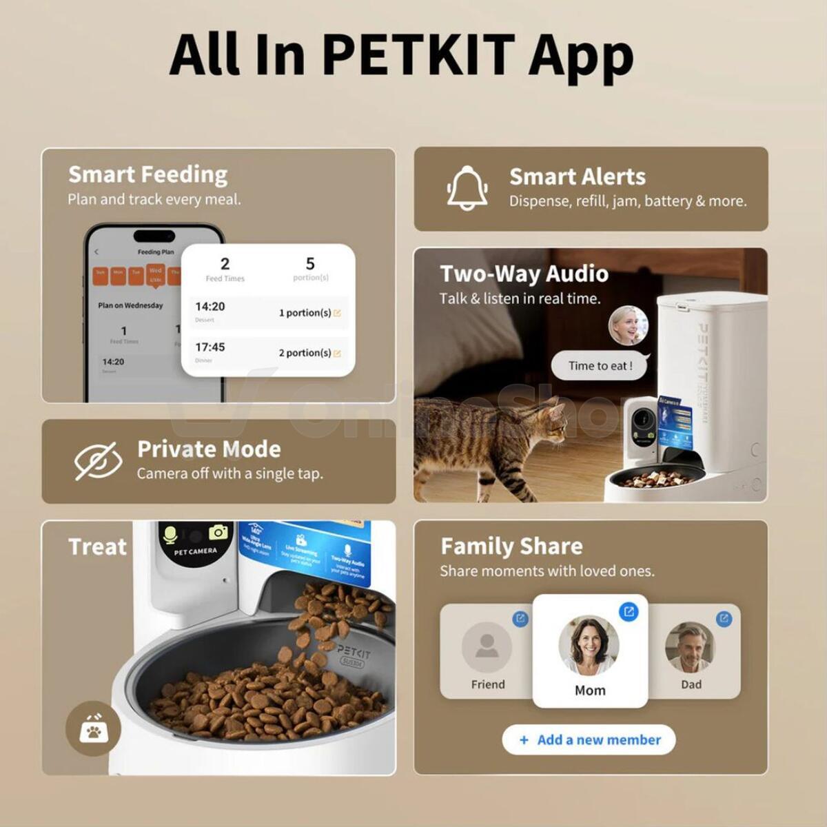 Inteligentní krmítko Petkit