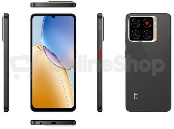 Telefon ZTE Blade A56 4GB/64GB černý