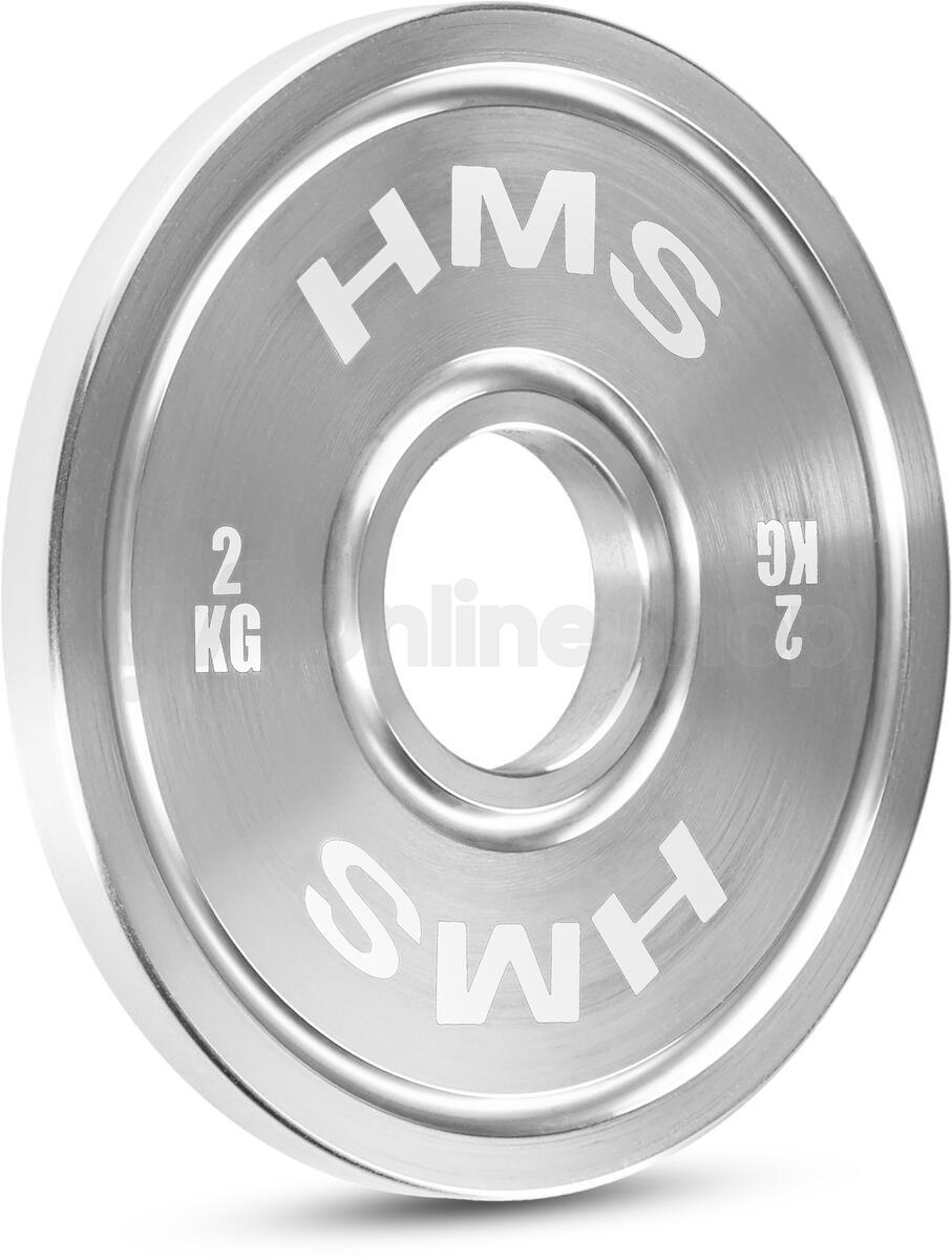 Ocelový olympijský kotouč HMS TOS20 2 kg