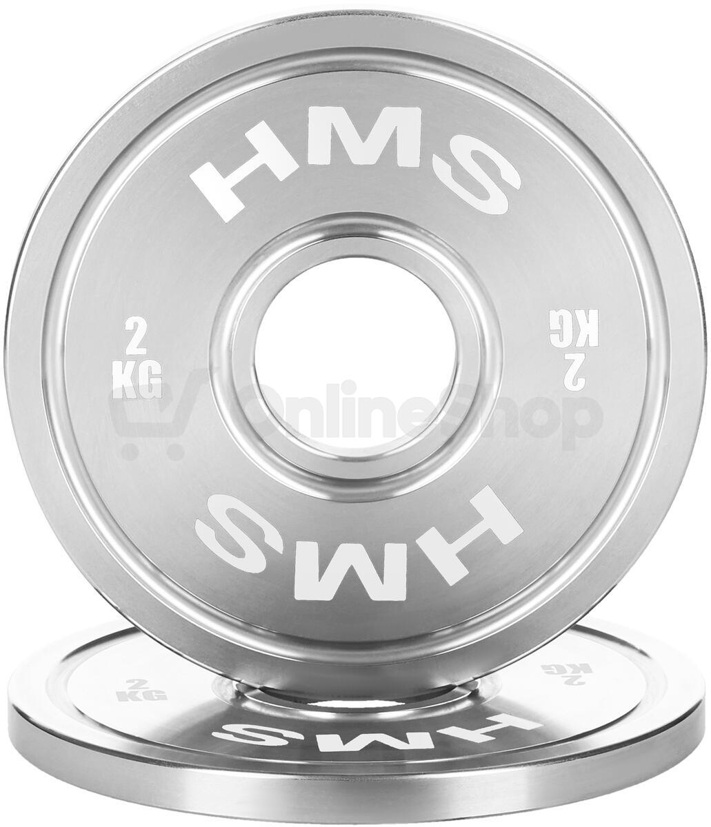 Ocelový olympijský kotouč HMS TOS20 2 kg